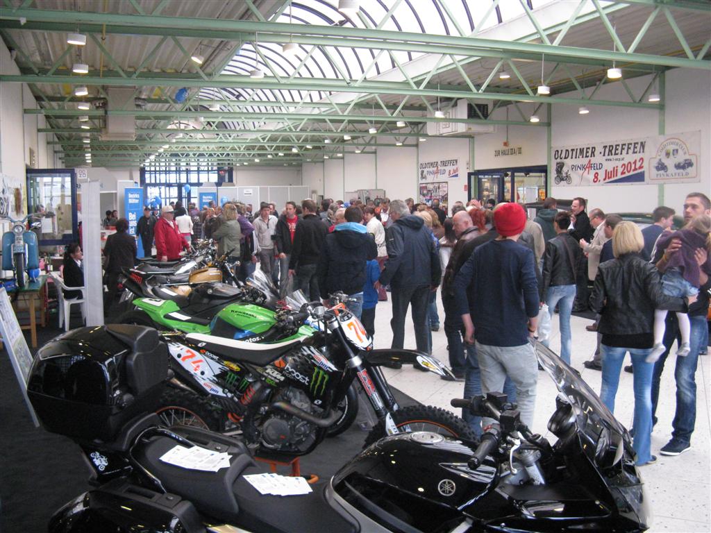 2012-04-14 Ausstellung bei der Motomotion in Oberwart